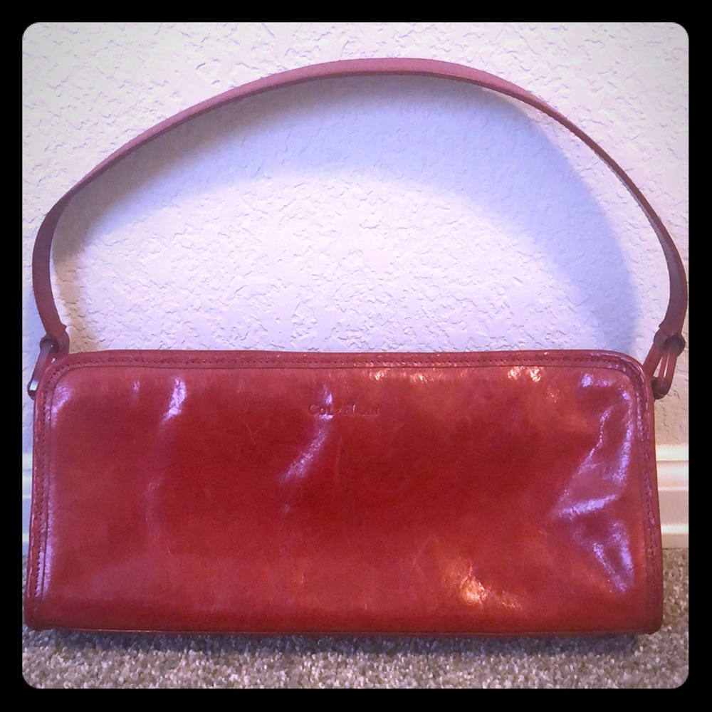 Red Cole Haan shoulder bag